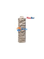 Угол наружный к фасадной панели FINEBER Скала песочный