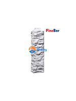 Угол наружный к фасадной панели FINEBER Скала мелованный белый